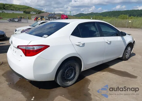 2014 Toyota Corolla Le из США, поврежденный, VIN 2T1BURHE7EC224011